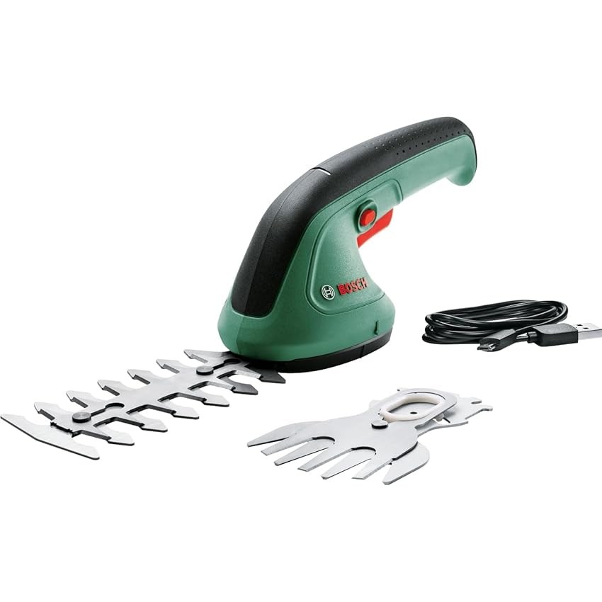 Bosch Home and Garden Cesoie da giardinaggio EasyShear (batteria da 3