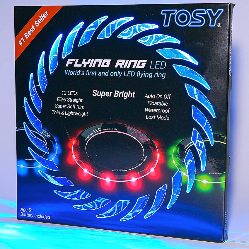 TOSY Flying Ring - 16 milioni di colori RGB o 12 LED
