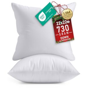 Utopia Bedding Throw Pillows Insert (Pack of 2