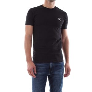 Calvin Klein Uomo T-Shirt Maniche Corte CK Essential Slim Fit