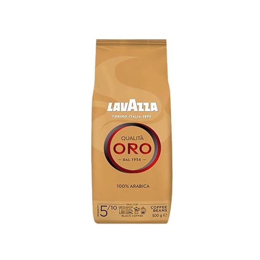 Lavazza Caffè in Grani per Macchina Espresso Qualità Oro - 500 gr
