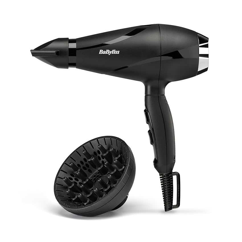 BaByliss Asciugacapelli Made in Italy Shine PRO Motore AC Phon Capelli Professionale 2200W