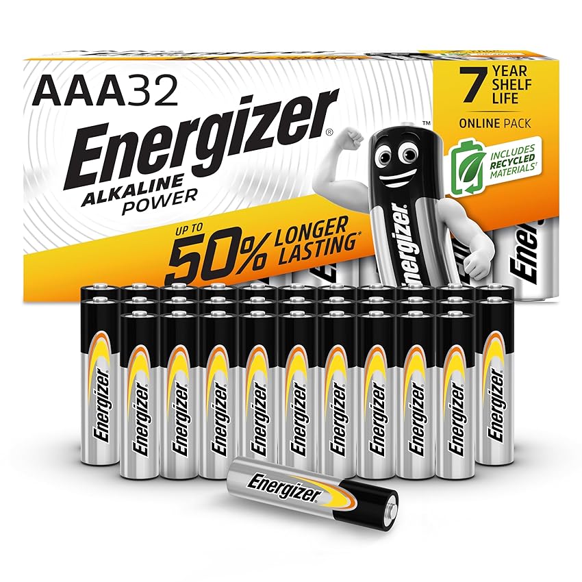 Energizer Alkaline Power - Pile AAA (Confezione da 32)