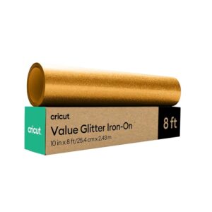 Cricut Value Glitter termoadesivo – oro – 25