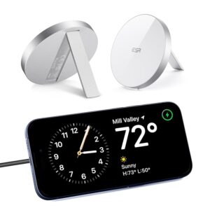 ESR HaloLock Caricatore Wireless con Cavalletto Compatibile con iPhone 15/15 Plus/15