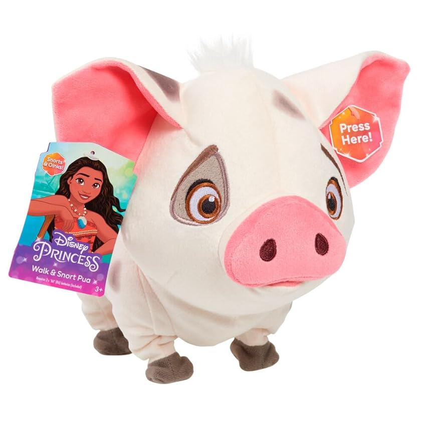 Just Play Peluche Walk & Snort di Pua Moana Disney Princess