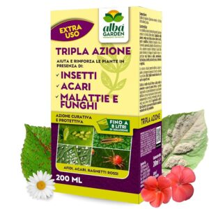 Albagarden - Tripla Azione Naturale - Alternativa naturale a Insetticidi