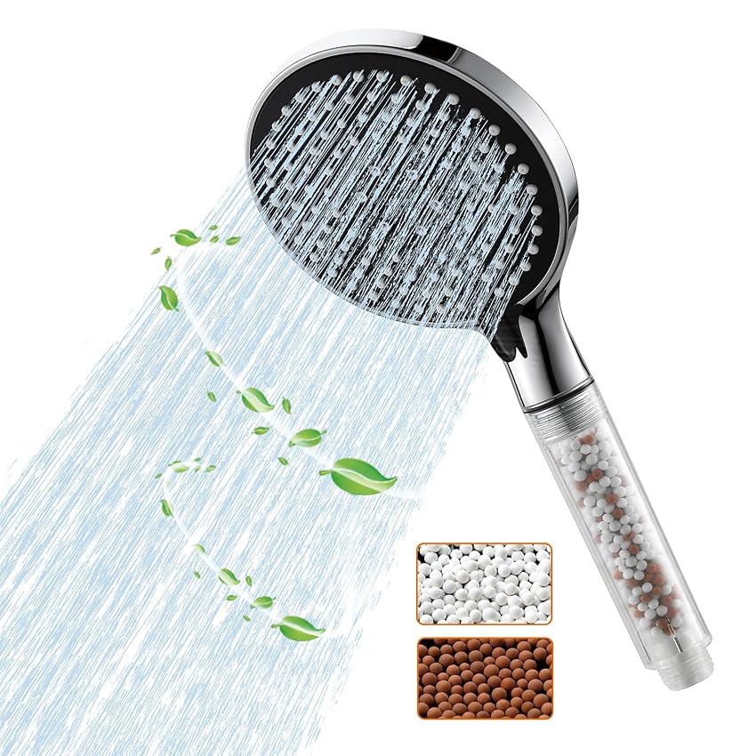 Ibergrif Soffione Doccia Filtrata 125mm