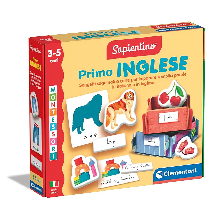Clementoni Sapientino Montessori - Primo Inglese