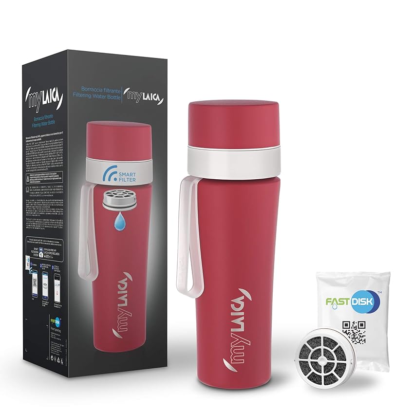 Laica Borraccia Filtrante In Acciaio