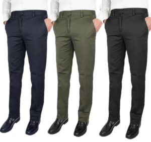 Pantalone Uomo Invernale Comodo Jeans Classico Elegante Elasticizzato VEQUE
