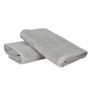 Ruggeri - Set 2 Teli Doccia e Bagno 70x140 cm - 100% Puro Cotone Extra Morbido