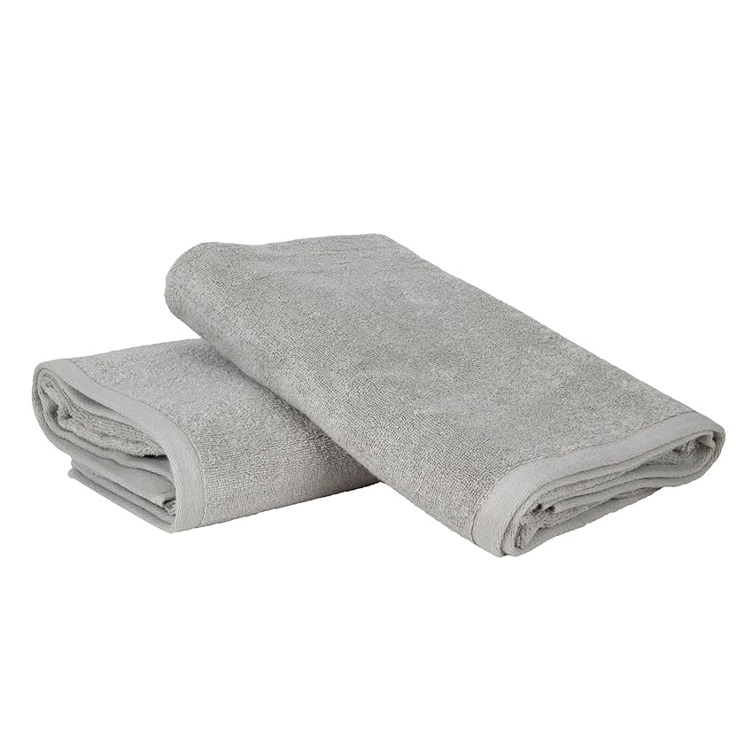Ruggeri - Set 2 Teli Doccia e Bagno 70x140 cm - 100% Puro Cotone Extra Morbido