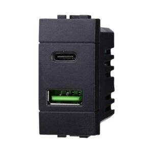 IXTRIMA Modulo Presa Caricatore doppio USB 2 Porte
