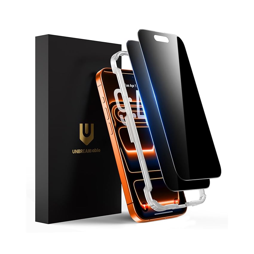UNBREAKcable Pellicola Protettiva Privacy per iPhone 17 Pro Max 6