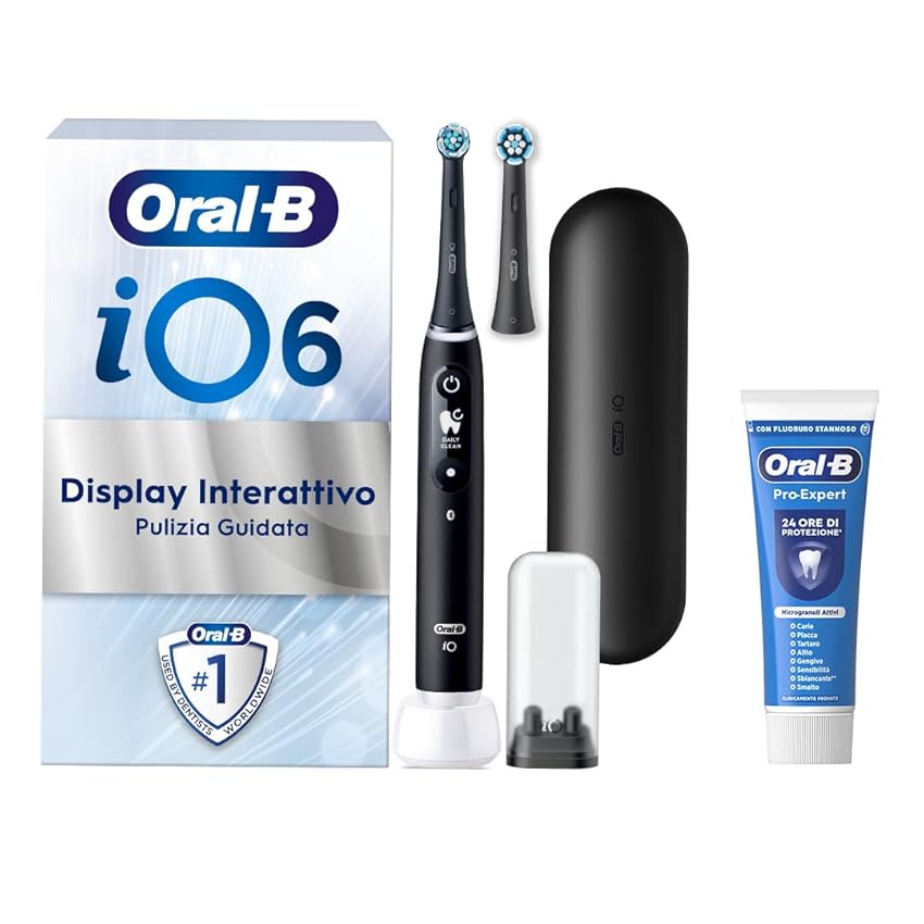 Oral-B Spazzolino Elettrico Ricaricabile iO 6N Nero