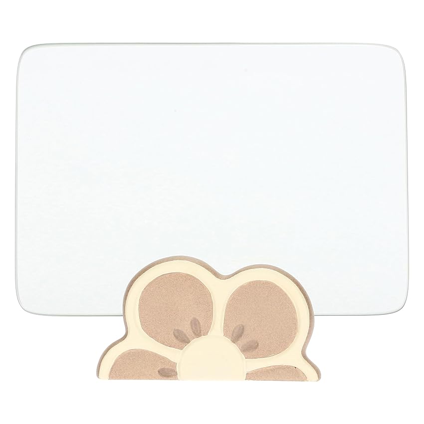 Thun Portafoto in vetro e ceramica con base a forma di fiore Iconic Elegance