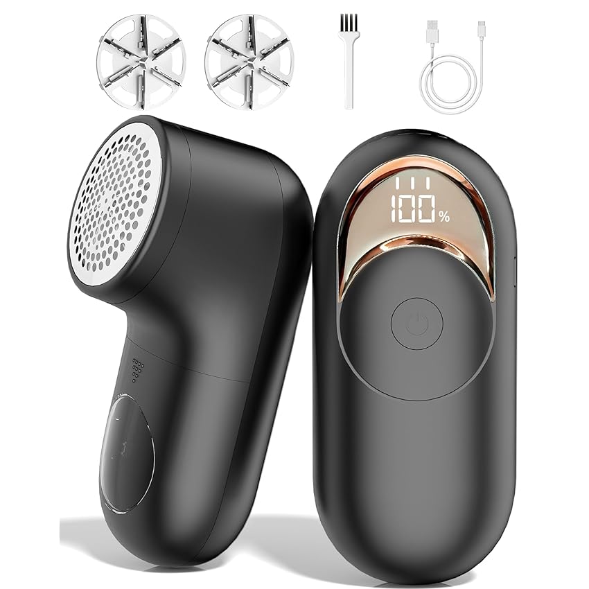 Leva Pelucchi Elettronico Ricaricabile con Display LED e 3 Velocità