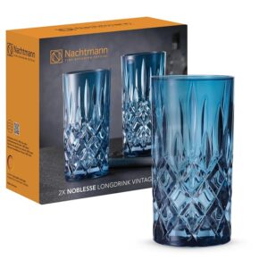 Nachtmann 105441 - Set di 2 bicchieri da cocktail blu