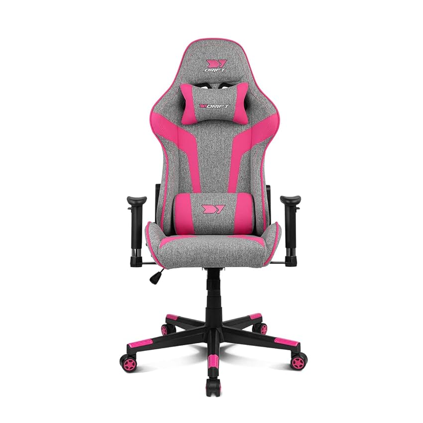 DRIFT GAMING DR90 – Sedia gaming ergonomica con poggiatesta e supporto lombare DRIFT GAMING DR90 – Sedia gaming ergonomica con poggiatesta e supporto lombare