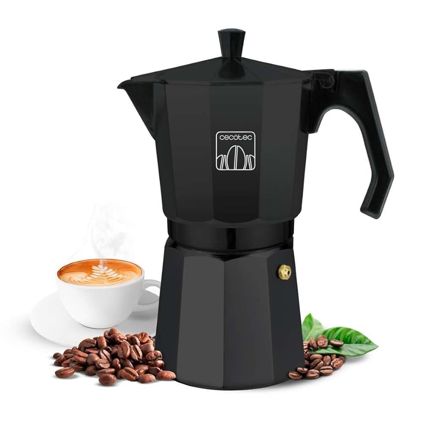 Cecotec Caffettiera Italiana Moka Express Cumbia Mokclassic 300 Black Cecotec Caffettiera Italiana Moka Express Cumbia Mokclassic 300 Black