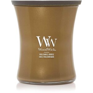 WoodWick Candela profumata con stoppino scoppiettante | Candela a clessidra media