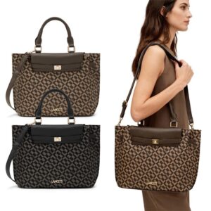 Borsa a mano donna LANCETTI mod. TOKAI 1 pelle PU tracolla a spalla elegante