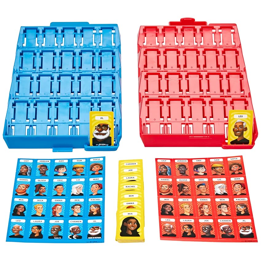 Hasbro Gaming Grab and Go Guess Who? Gioco di indovinazione originale per bambini dai 6 anni in su