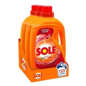 Sole Detersivo Lavatrice Proteggi colore 123 Lavaggi