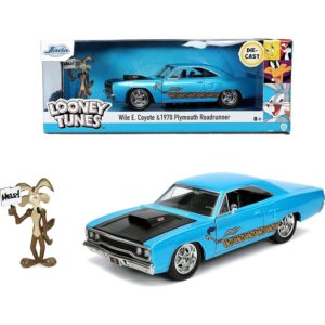 Jada Toys - Looney Toons Road Runner Plymouth in Scala 1:24 Die