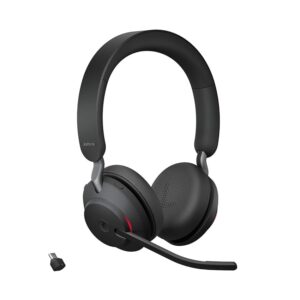 Jabra Evolve2 65 Wireless PC Headset – Noise Cancelling
