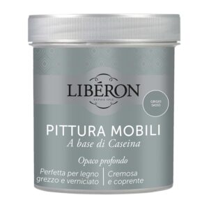 Libéron Pittura Mobili a base di Caseina Grigio Sasso 0.5 L