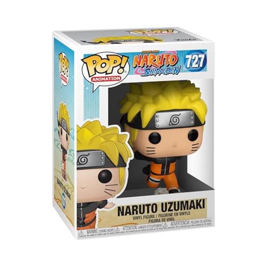 Funko Pop! Animation: Naruto - Naruto Uzumaki Running - Figura in Vinile da Collezione