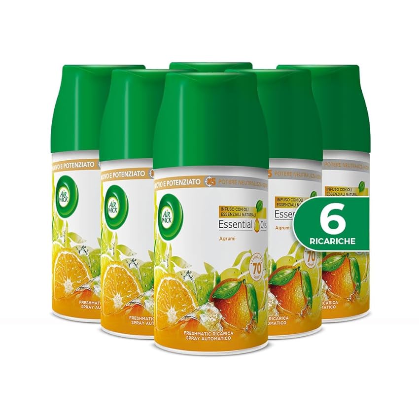 Airwick Freshmatic Ricariche Agrumi Airwick Freshmatic Ricariche Agrumi