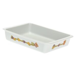 THUN-Teglia Rettangolare Country Adatta a Forno e microonde