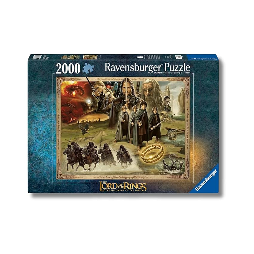 Ravensburger - Puzzle 2000 Pezzi Il Signore Degli Anelli | Puzzle 2000 Pezzi | Rompicapo