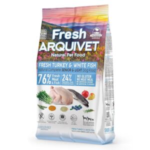 Arquivet Fresh Senior & Light Tacchino e Pesce bianco 2