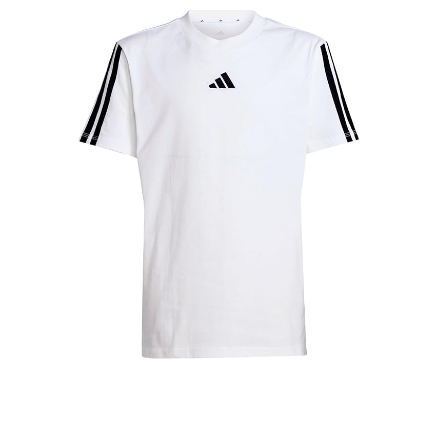 adidas Unisex Essentials T-Shirt 13-14 Years White/Black