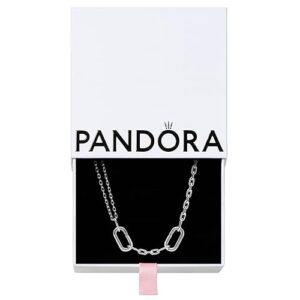 PANDORA ME Collana a doppia maglia in argento Sterling
