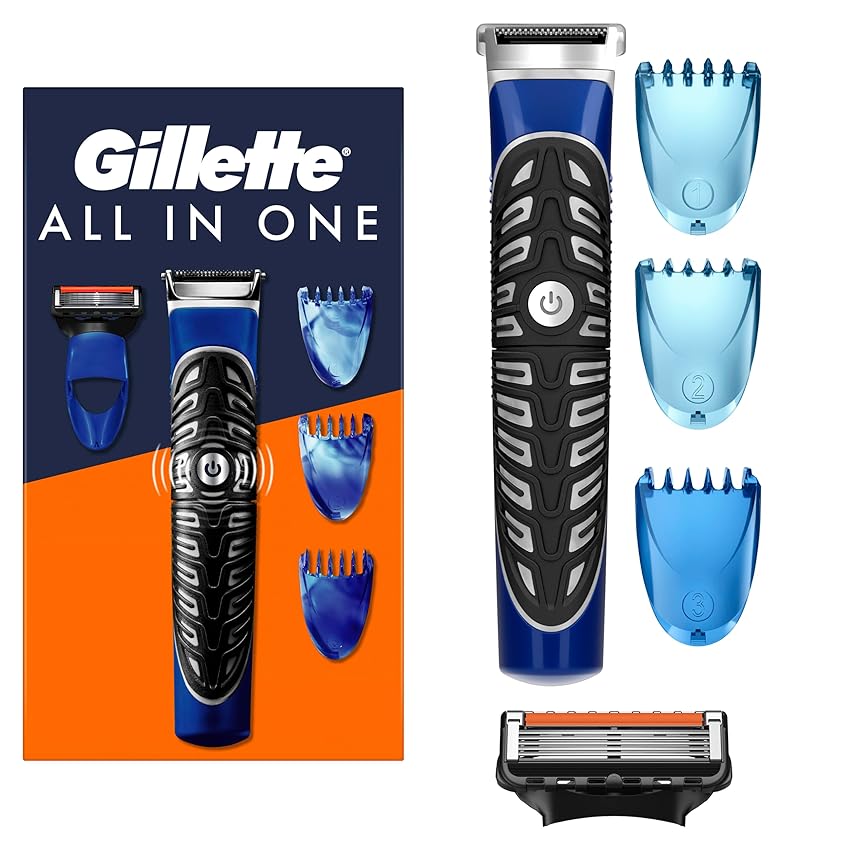 Gillette Styler Rasoio Elettrico Barba All-In-One