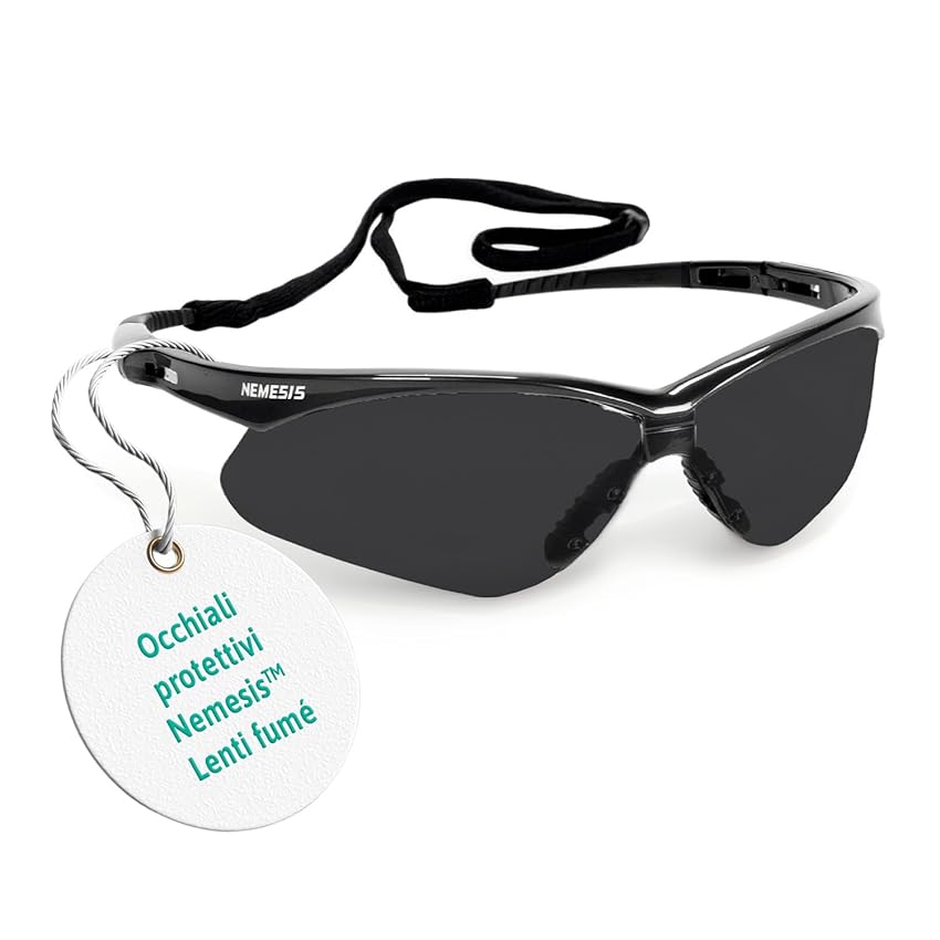 Ansell KleenGuard Nemesis Occhiali di Sicurezza Antiappannamento DPI Protezione Occhi