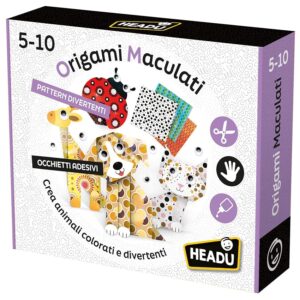 Headu Origami Maculati Crea Animali Colorati E Divertenti It56963 Gioco Art & Craft Per Bambini 4