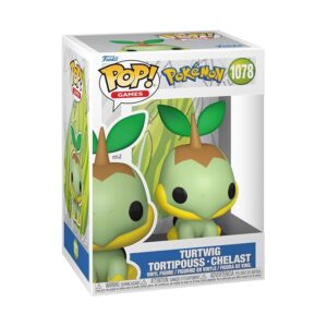 Funko Pop! Games: Pokemon - Turtwig - Figura in Vinile da Collezione
