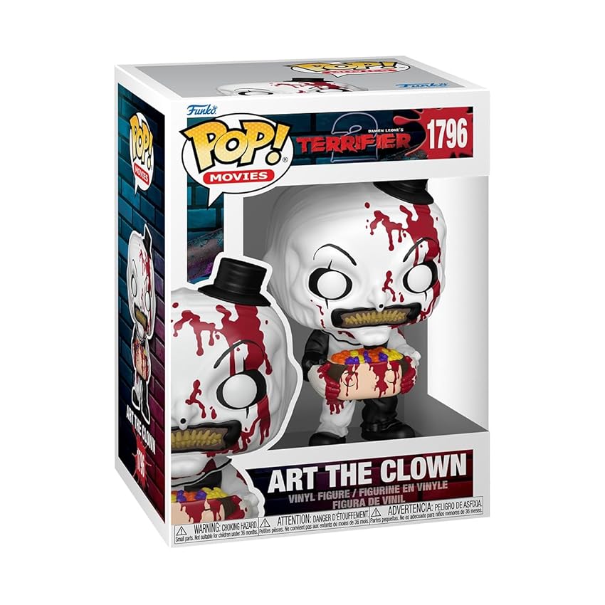 Funko Pop! Movies: Terrifier - Art The Clown - Figura in Vinile da Collezione