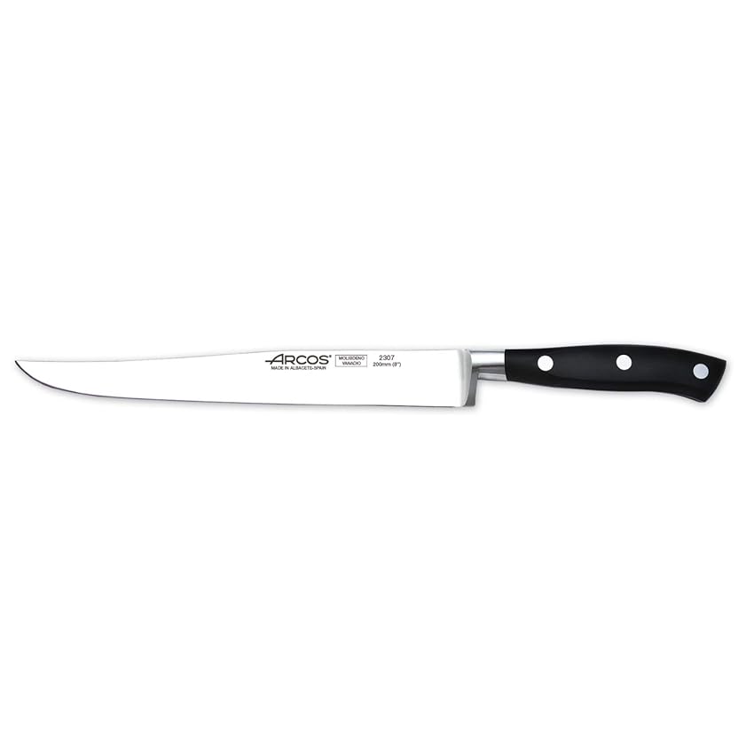 Arcos Coltello da Cucina in Acciaio Inossidabile Nitrum con Lama da 200 mm – Piccolo e Leggero Arcos Coltello da Cucina in Acciaio Inossidabile Nitrum con Lama da 200 mm – Piccolo e Leggero