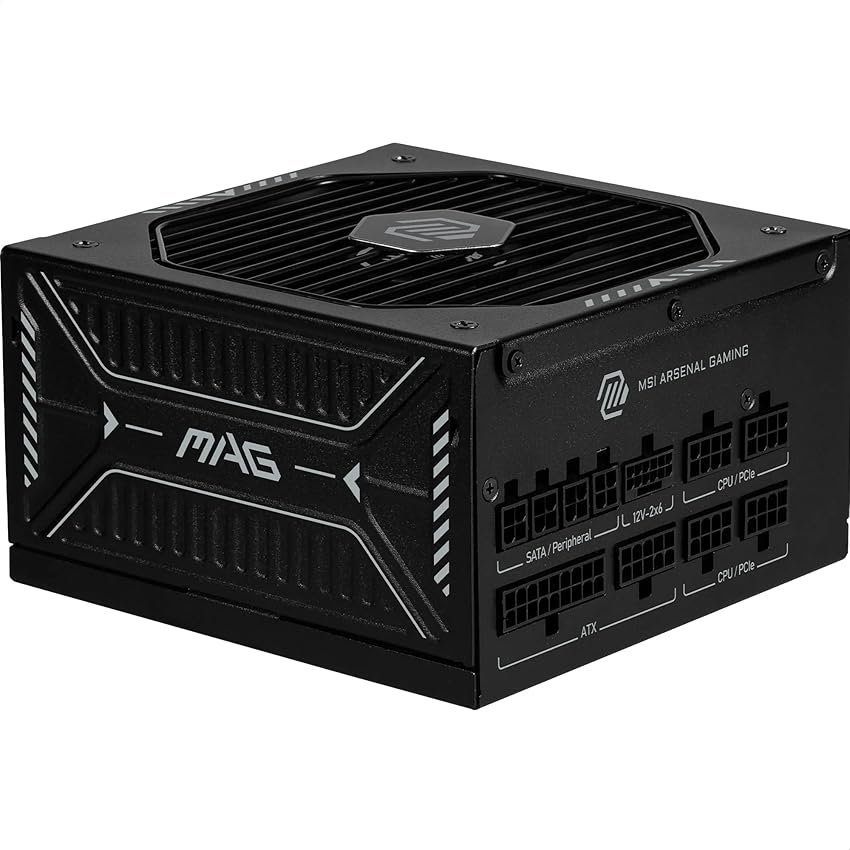 MSI MAG A1000GLS PCIE5 Alimentatore - 1000W MSI MAG A1000GLS PCIE5 Alimentatore - 1000W