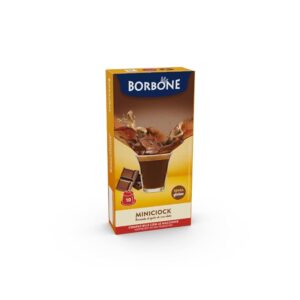 Caffè Borbone Miniciock - Bevanda al gusto di Cioccolato - 60 capsule (6 confezioni da 10)