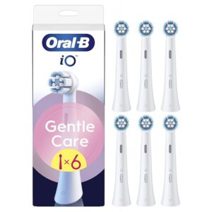 Oral-B Testine di Ricambio iO Gentle Care Bianche per Spazzolino Elettrico Oral B