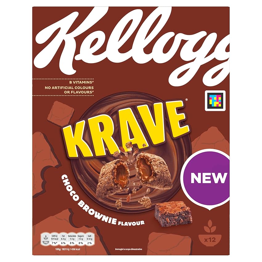 Kellogg's Krave Choco Brownie Kellogg's Krave Choco Brownie
