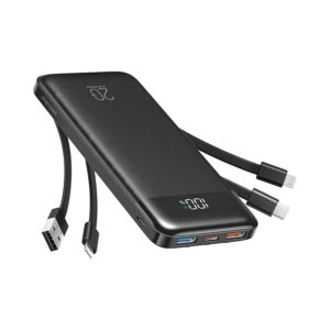 Charmast Power Bank con Cavi Integrati